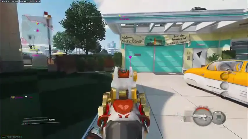 Demon running in Warzone